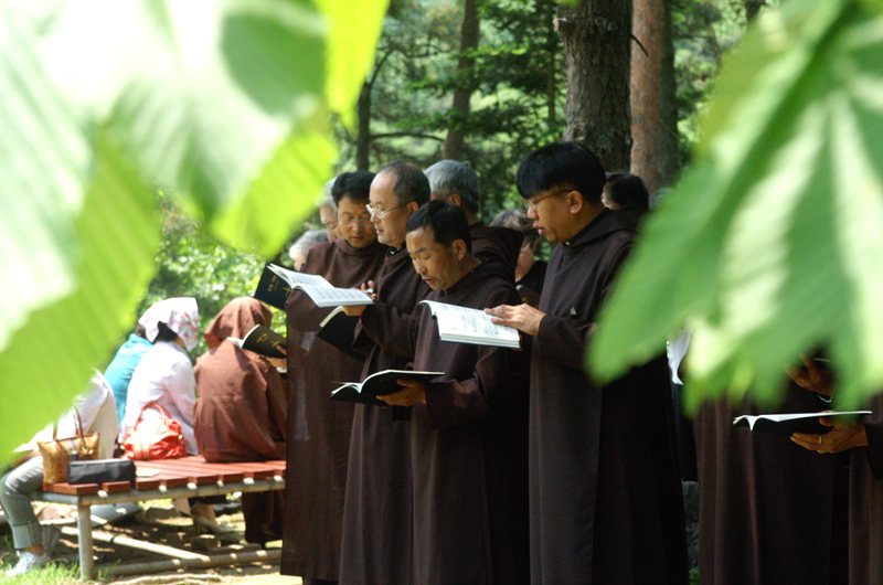PICT0270.jpg : 언젠가 의 장설자 신부님 연도때 찍은 사진